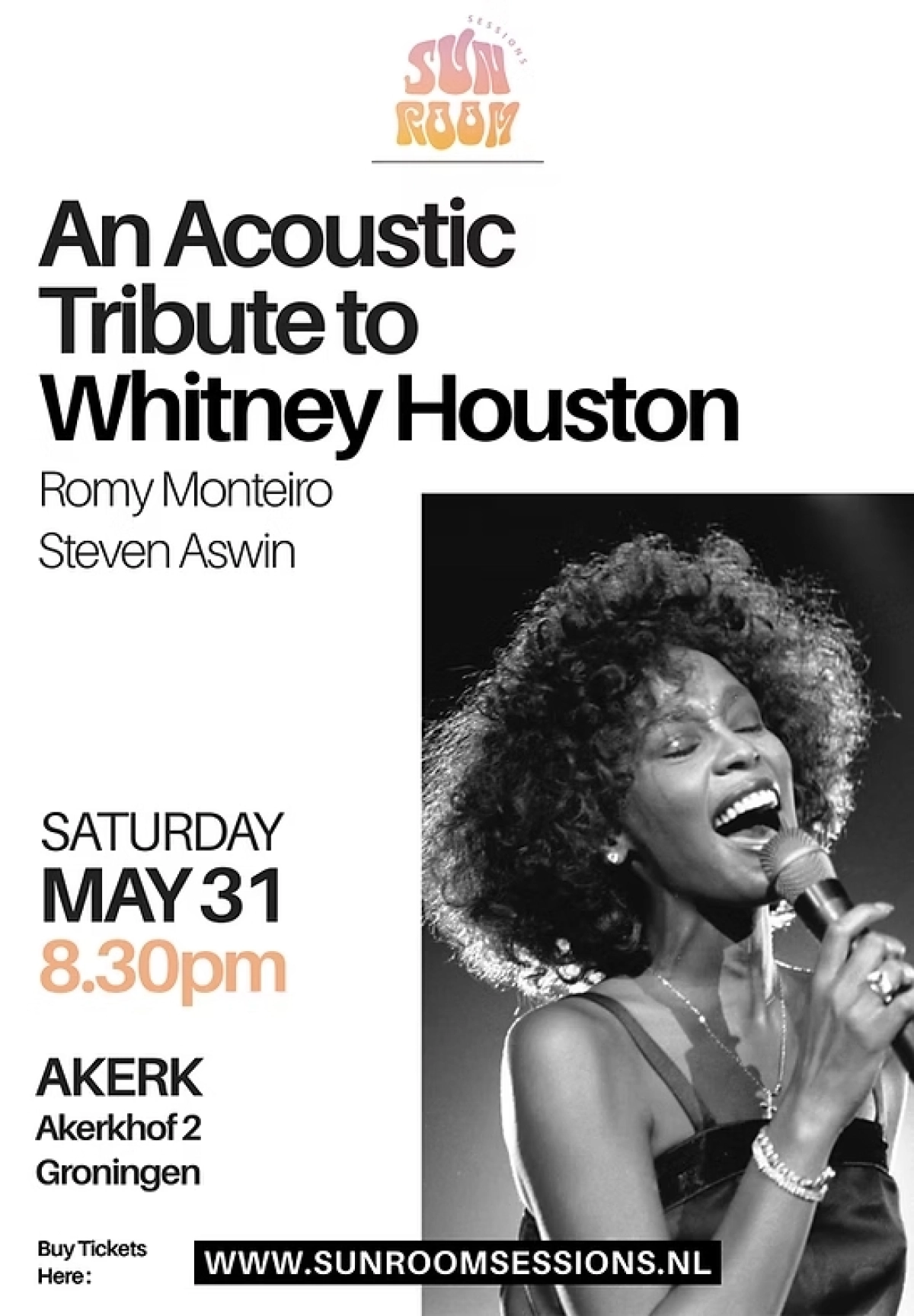 Sunroom Sessions: An acoustic tribute to Whitney Houston